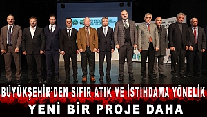 Büyükşehir'den Sıfır Atık ve İstihdama Yönelik Bir Proje Daha