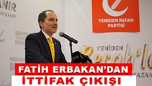 Fatih Erbakan'dan İttifak Açıklaması