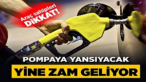 Motorinden Sonra Benzine Yine Zam Geliyor!
