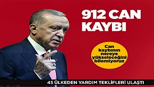 Cumhurbaşkanı Erdoğan'dan Kahramanmaş'taki 7.7'lik Depremle İlgili Açıklamalar