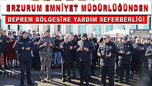 Erzurum Emniyeti Deprem Bölgesinde