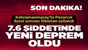 Kahramanmaraş'ta 7.6 Şiddetinde Yeni Deprem Oldu!