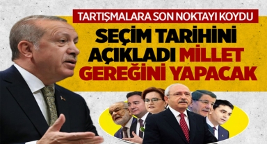 Başkan Erdoğan 14 Mayıs'ı İşaret Etti