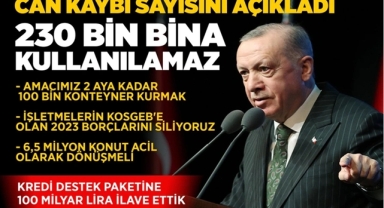 Başkan Erdoğan'dan Önemli Açıklamalar