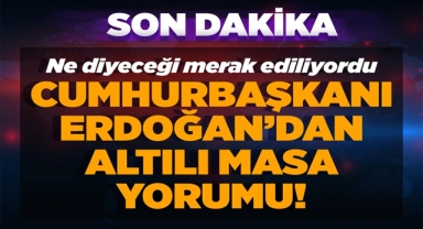 Cumhurbaşkanı Erdoğan : Biz Can Derdindeyiz Onlar Mal Derdinde
