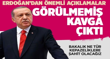 Cumhurbaşkanı Erdoğan'dan Canlı Yayında Flaş Açıklamalar!