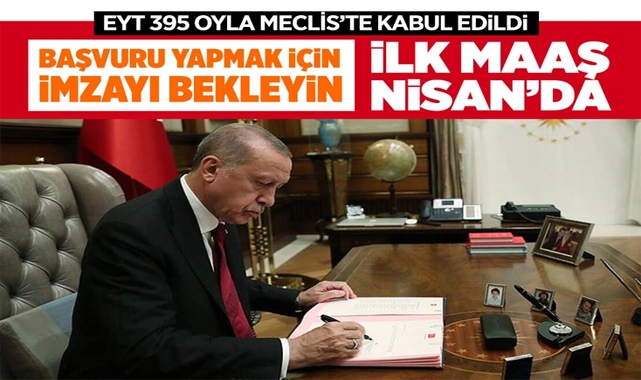 EYT Yasalaştı Cumhurbaşkanı Erdoğan'ın İmzasını Bekliyor!