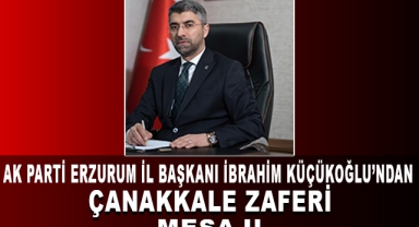 Küçükoğlu; Diriliş Ruhunu Ebediyen Yaşatacağız