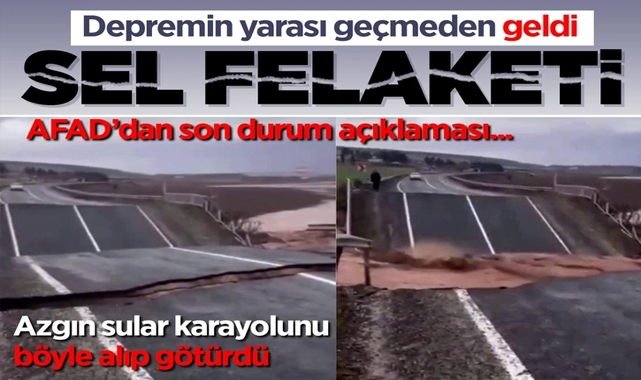 Şanlıurfa ve Adıyaman'da Sel!