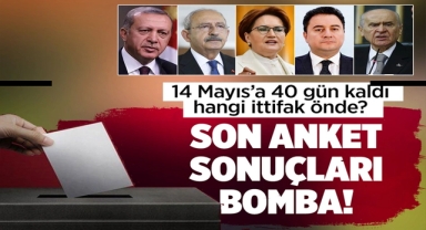 14 Mayıs'a 40 Gün Kaldı Son Seçim Anketi Bomba!
