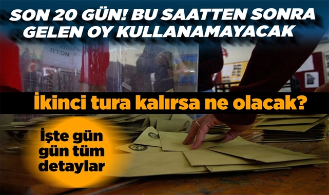14 Mayıs Seçimlerine 20 Gün Kaldı!