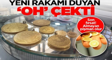 Altın rekor kıracak yeni rakamı duyan Oh Çekti!
