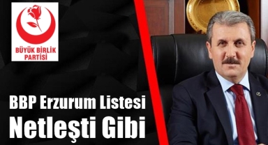 BBP Erzurum Milletvekili Aday Listeleri Netleşti Gibi