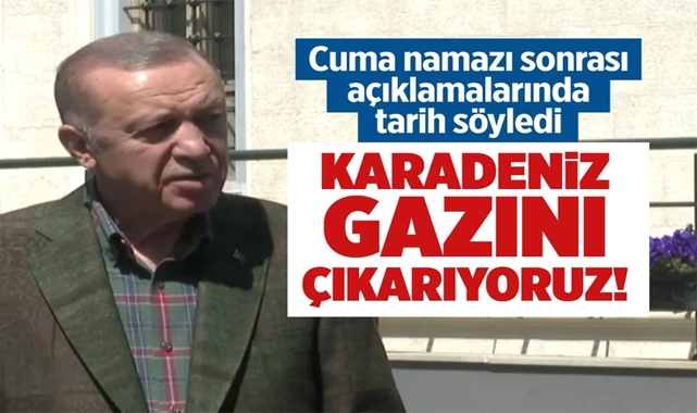 Başkan Erdoğan'dan 'Karadeniz gazı' açıklaması