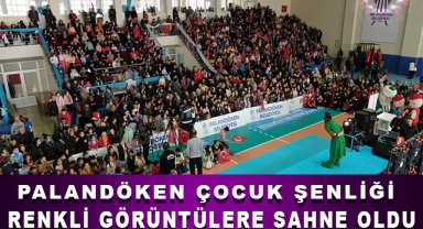 Depremzede Çocuklar Palandöken Çocuk Şenliğinde Buluştu
