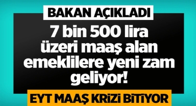 Emekliye Yeni Zam!