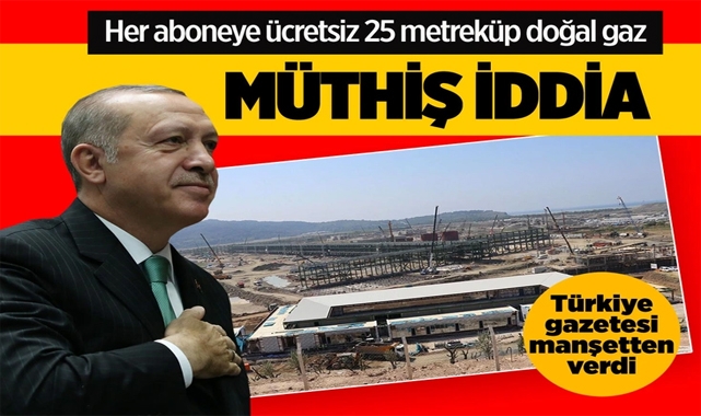 Karadeniz gazı müjdesi!