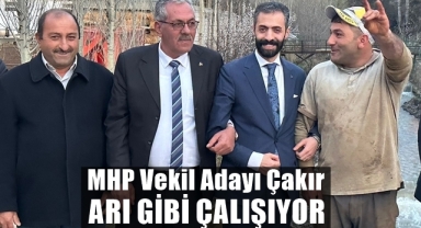 MHP'li Çakır Arı Gibi Çalışıyor