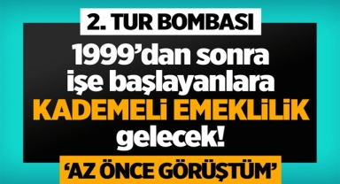 1999 Sonrası İşe Başlayanlara Kademeli Emeklilik Geliyor!