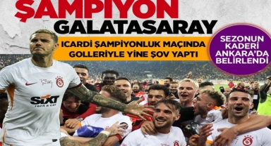 2022-2023 Sezonu Süper Lig Şampiyonu Galatasaray!