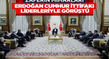 Cumhurbaşkanı Erdoğan Cumhur İttifakı Liderleriyle Görüştü