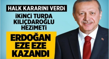 Erdoğan Yeniden Kazandı