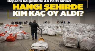 Hangi İlde Hangi Parti Birinci Oldu!
