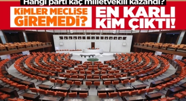 Hangi Parti Kaç Milletvekili Kazandı?