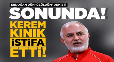 Kızılay Başkanı Kerem Kınık İstifa Etti!