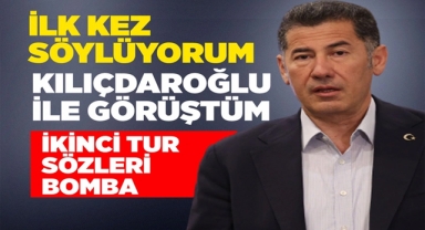 Sinan Oğan 'İlk Kez Söylüyorum' Diyerek Duyurdu