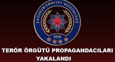 Terör Örgütü Propagandacıları Yakalandı