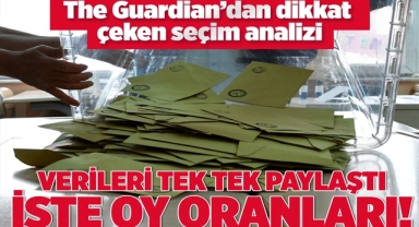 The Guardian'dan Dikkat Çeken Seçim Analizi! Verileri Tek Tek Paylaştı