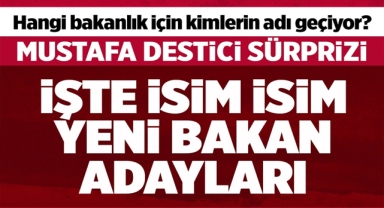 Yeni Kabine'de Hangi Bakanlığa kim Gelecek?