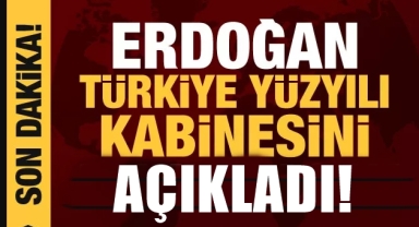 Başkan Erdoğan Yeni Kabineyi Açıkladı