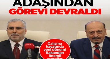 Çalışma ve Sosyal Güvenlik Bakanlığı’nda Devir Teslim Töreni