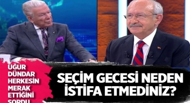 Gazeteci Uğur Dündar, Kılıçdaroğlu'na Neden İstifa Etmediğini Sordu
