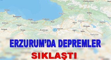 Erzurum'da Deprem