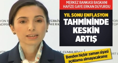 Merkez Bankası Yıl Sonu Enflasyon Beklentisini Değiştirdi