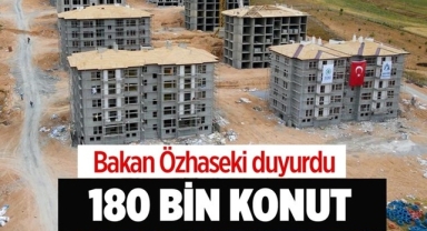 180 Bin Konutun İhalesini Tamamlandı