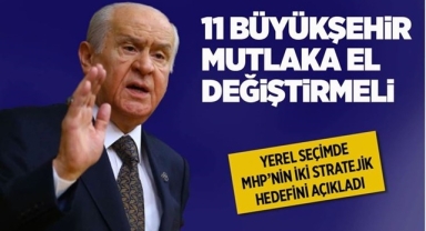 Bahçeli'den Yerel Seçim Hedefi
