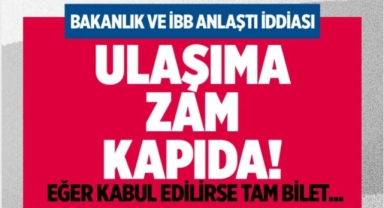 Bakanlık ve İBB Anlaştı İddiası