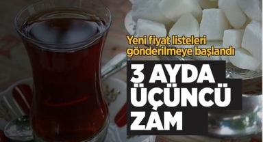 Çaya Yeniden Zam Geldi