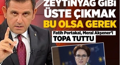 Fatih Portakal Meral Akşener'i Topa Tuttu
