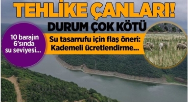 İstanbul Barajlarında Tehlike Çanları