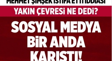 Mehmet Şimşek istifa mı etti?