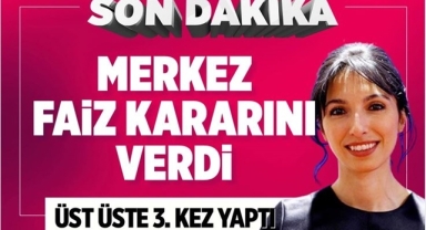 Merkez Bankası faiz kararını verdi!