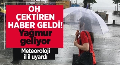 Yağışlı ve Serin Havalar Geliyor
