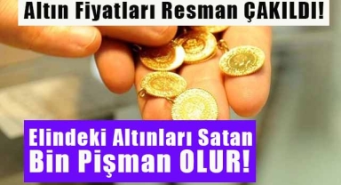 13 Eylül Altın Fiyatları Resmen Çakıldı!