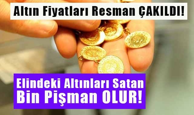 13 Eylül Altın Fiyatları Resmen Çakıldı!