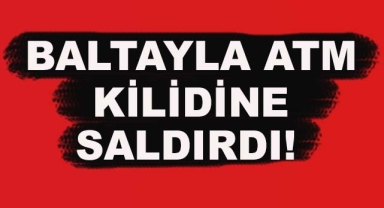 ATM'nin Kilidini Kırmaya Çalışan Şüpheli Tutuklandı
